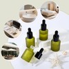 Segbeauty 0.5oz Frosted Glass Dropper Bottles for Oils, 15ml Eye