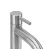 Single Cold Water Kitchen Faucet Stainless Steel Single Hole Bathroom
