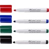 Faber-Castell Connector Whiteboard Marker Assorted 4 Pack, (67-1592044)