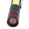 LED Flashlight Multifunction Highlight Telescopic Zoom Rechargeable Waterproof Mini Flashlight