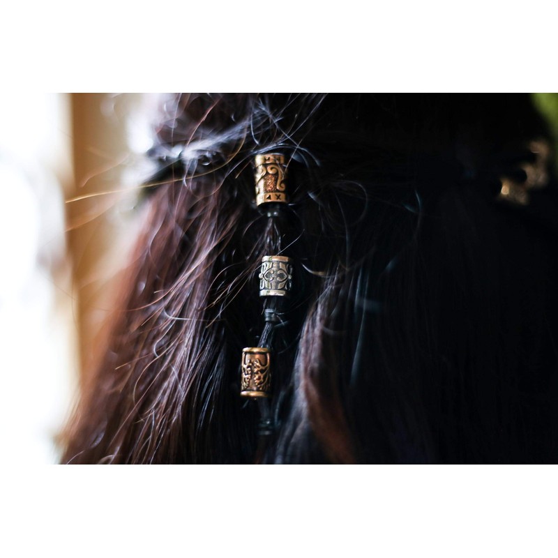 Windalf Medieval Hair & Beard Jewellery Darva 14 mm Tree
