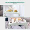 Bed Tray Table for Eating - Bamboo Breakfast Food Table