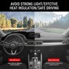 Hugeek Dashboard Cover Mat for Mazda 2017-2025 2026 CX-5 CX5