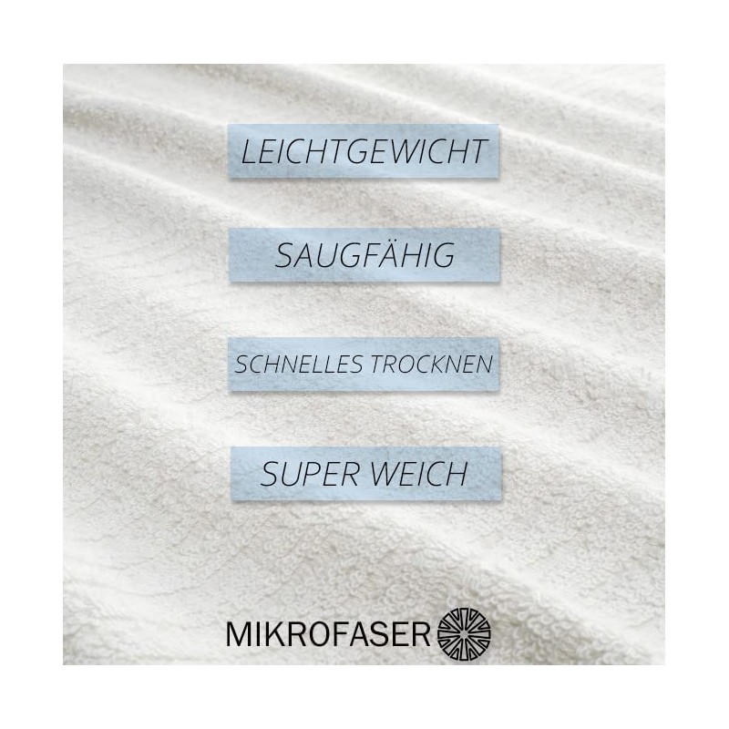 FEBE Bath Poncho Children's Bath Towel with Hood Bathrobe for