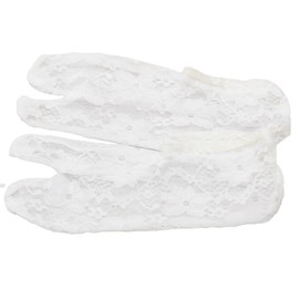 sin9245-kimb02 Lace Tabi Socks, One Size Fits Most, Women's Socks, Stretch Material, Floral Pattern, Casual, White, Beige, Gray, Black, Spring, Summer, Kimono, Yukata, Kimono, Kimono, Kimono,