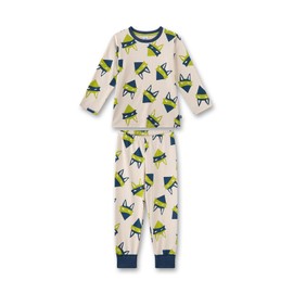 Sanetta Boys Pyjamas Beige | High Quality and Comfortable Cotton Pyjamas for Boys Pyjamas Set for Boys, beige