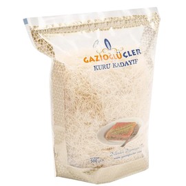 GAZIO DRIED Kataifi, Ingredient for Dubai Chocolate Bar Pistachio, Knafeh, Kataifi Pastry, Phyllo Dough 500 gr/1.1 lb