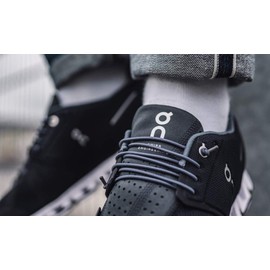 On Running Cloud Mens Shoes Size 9, Color: Black/White