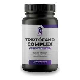 Triptófano Teanina Glicinato Magnesio 5htp 100 Cáps