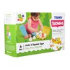 TOMY Hide & Squeak Eggs Toddler Toys - Matching and