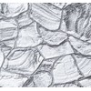 Dundee Deco 3D Wall Panels - White Charcoal Faux Stone
