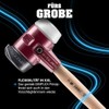 Simplex 3012.281 Sledgehammer, Rubber Composition, with Stand/TPE Soft with Malleable