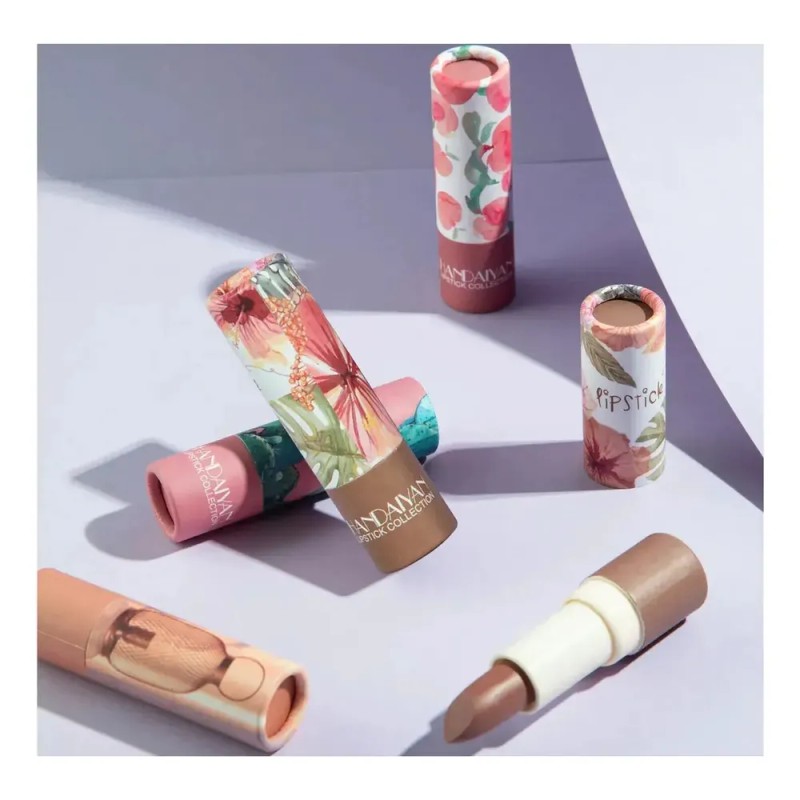 D Kit De 3 Barras Labiales Mate Tubo Paper Duradero