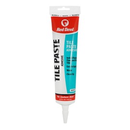 Red Devil 0497 Tile Paste, Tile Glue, Adhesive, Made in USA, 5.5 Fl. Oz., White