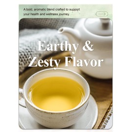 LOOMICA Turmeric Ginger Tea Bags, Caffeine Free, 100% Natural Warm & Spicy Herbal Blend with Zesty Turmeric and Ginger for Comfort, Individually Wrapped Bags, 20 Counts