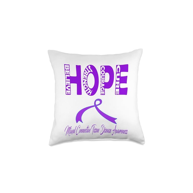 Mixed connective tissue disease Awareness Throw Pillow