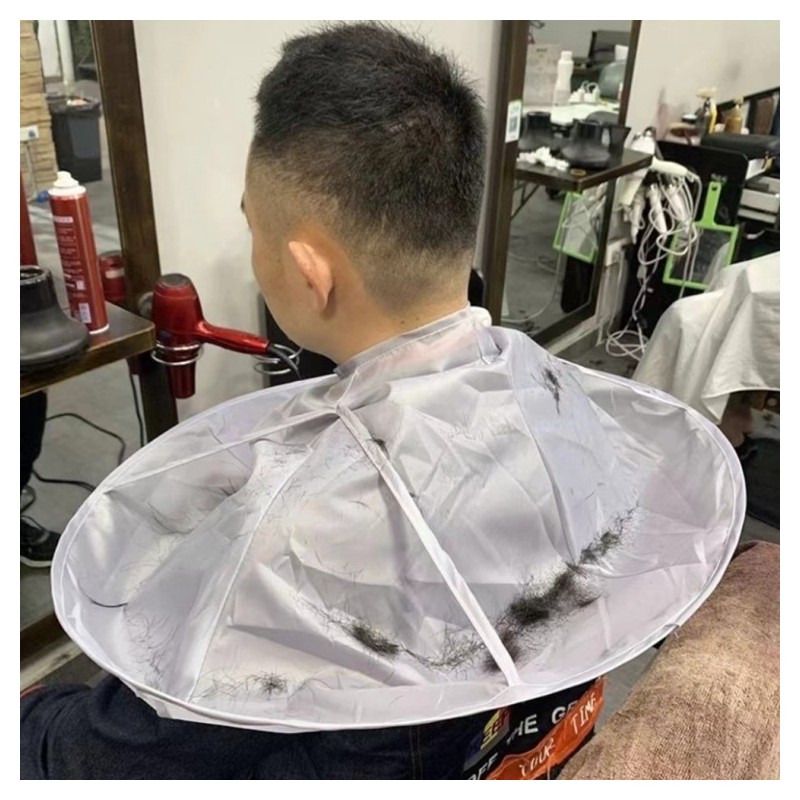 핑쇼76 Self Hair Cutting Cape for Hairdressing