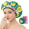 Years calm Gorro de Ducha de Lujo para Mujer, Reutilizable