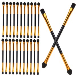 WOONEKY 30pcs Women Makeup Brush Double-headed Eyeshadow Brush Cosmetics for Daily and Women