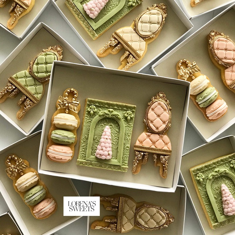 Lorena's Sweets Cookie Decoration Kit Paris Cafe