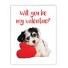 NobleWorks, Big Animal Valentines Card with Envelope (8.5 x 11