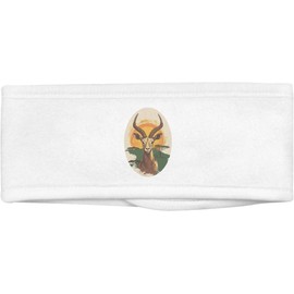 'Springbok Portrait with African Landscape' Beauty Head Band/Hair Band (HB00036110)
