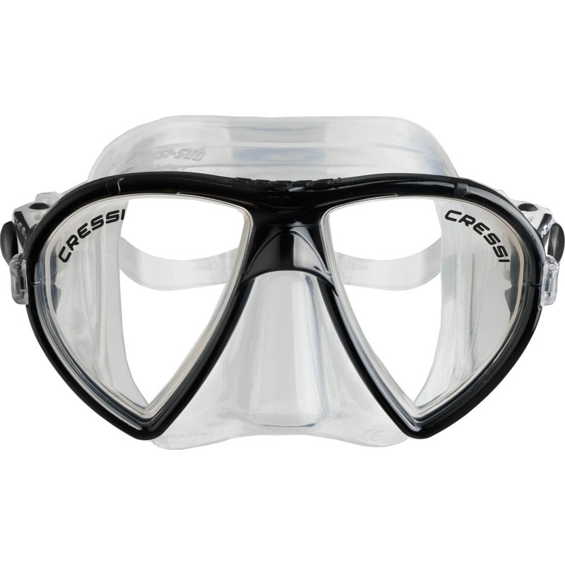 Cressi Ocean, Scuba Diving Snorkel Mask, Made in Italy
