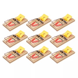 Victor Easy Set Rat Traps 9 Pack Quick and Effective Pest Control Device