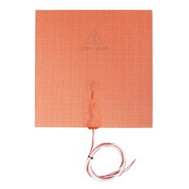 Silicone Heating Pad 280x280mm  600W High Temperature Resistance Hot Bed Silicone Heater Mat with Adhesive