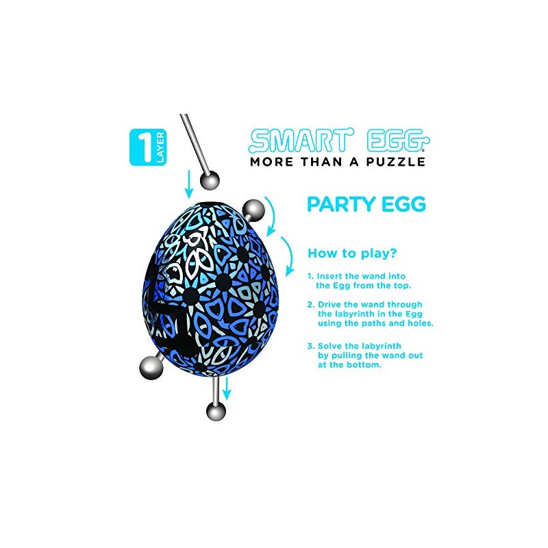Smart Egg Happy Party - Happy Feast: 3D Maze Puzzle,