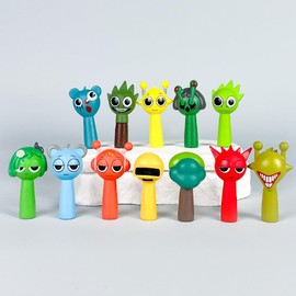 AHUMPALY Sprunki Action Figures Mystery Box, Sprunki Mystery Box,Office Room Figurine Decor for Adults (Colorful-Type B)