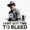 Predator I Aint Got Time To Bleed Bumper Sticker Vinyl