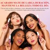 Brillo Labial 10PCS, Labial Mate Indeleble