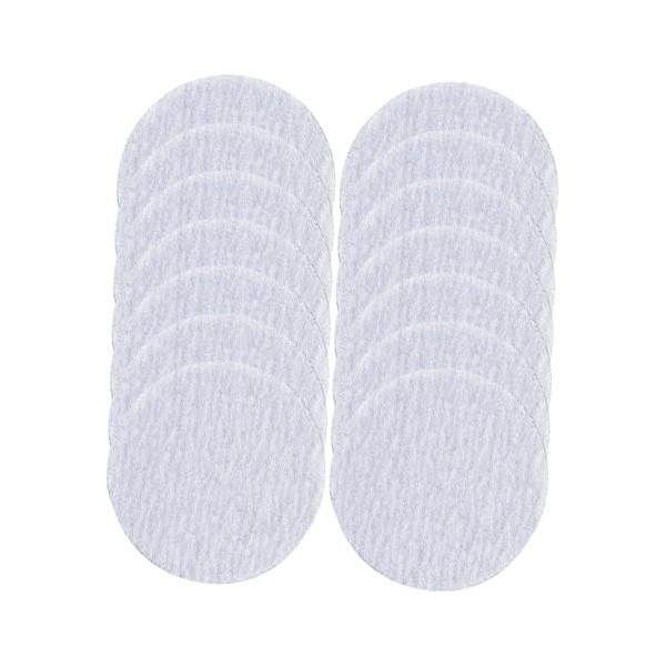 FRCOLOR 20pcs Sandpaper Pads for Eyebrow Pencil Sharpening Fine Sanding