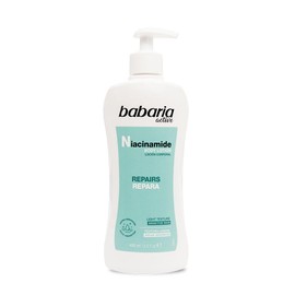 Babaria Body Cream with Niacinamide | Body Milk 400 ml | Niacinamide Cream | Moisturising Cream for Men and Women | Body Cream