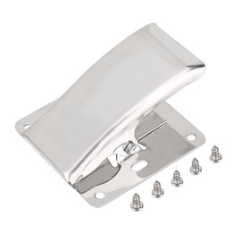 Fish Clamp, Stainless Steel Ffilleting Clip Fish Cleaning Tools Fillet Clamp with 6 Screws for Cleaning Table Bait Board Fillet Board Clamp