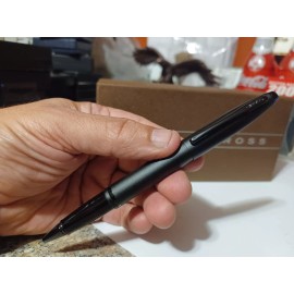 CROSS CALAIS CARBON MATTE BLACK AND GUNMETAL ROLLERBALL PEN BRAND NEW GIFT