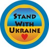 CafePress Stand with Ukraine Sticker Square Bumper Sticker Car Decal