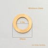 8PCS Saw Blade Bushings - 20mm to 1/2" Brass Adapter