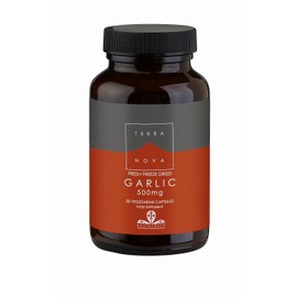 Terra Nova Garlic 500mg 50 Capsules