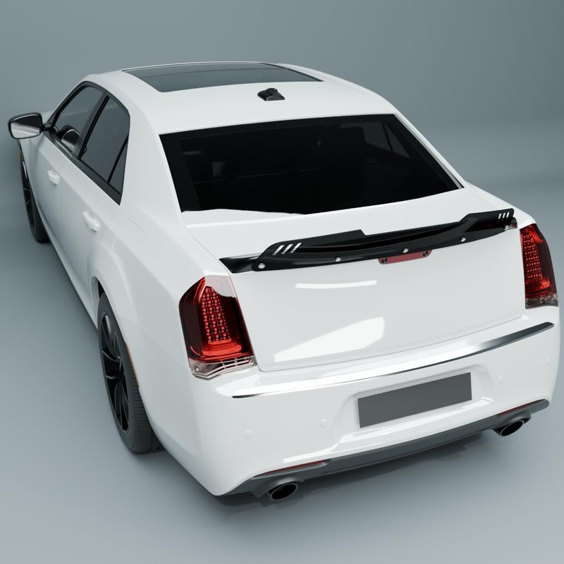 MUTUSAISI Rear Trunk Lip Spoiler Wing Wickerbill Compatible with Chrysler