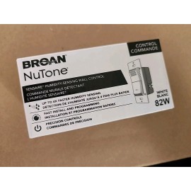 Broan NuTone White Sensaire Humidity Sensing Wall Control 82W