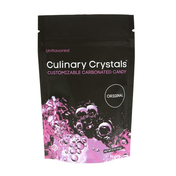Culinary Crystals - Popping Candy/Popping Sugar (Unflavored) OU-D Kosher Certified - 4oz