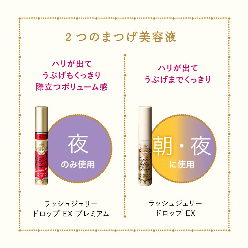 Majolica Majorca Lash Jelly Drop EX, Brush Type, 0.2 oz