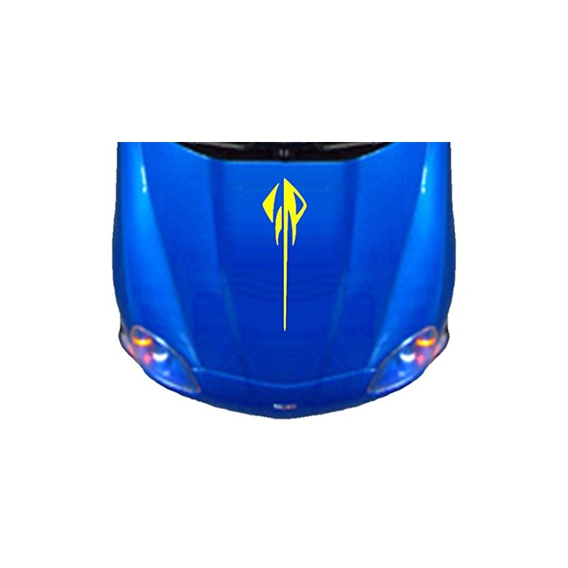 Stingray Hood Decal - Vinyl Graphics 24" (Fits Chevy Corvette