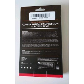 Medic Therapeutics Copper Fusion Compression Elbow Sleeve Anti-Odor/Bact