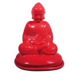 Rayher 34447000 Buddha Mould for Concrete Crafts and Soap Making, Latex Rubber Mould for Casting, 6.5x12.5 cm