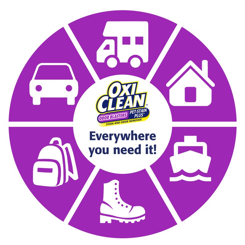 OxiClean 57214OC Pet Stain Plus, Stain and Odor Remover with