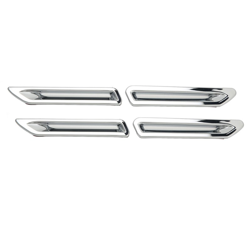 2 Pair Radiator Slot Vent Trim Electroplated Ventilation Decorative Trim