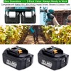 Upgraded 6.0Ah 18V Replace Compatible with Makita 18V Battery, Compatible